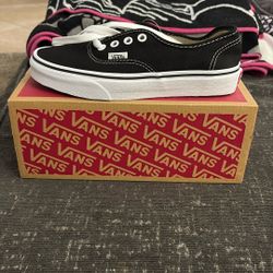 Black Vans (Brand New, Never Worn)
