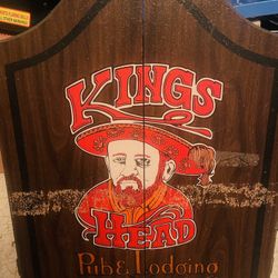 KINGS HEAD Full Size Dart Board