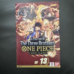One Piece Card Game The Three Brothers Ultra Deck ST-13