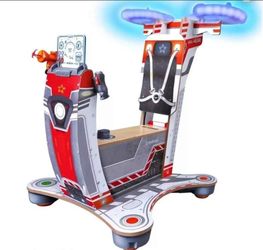 KidKraft Ultimate Helicopter Wooden with Lights Sounds and Spinning Propellers