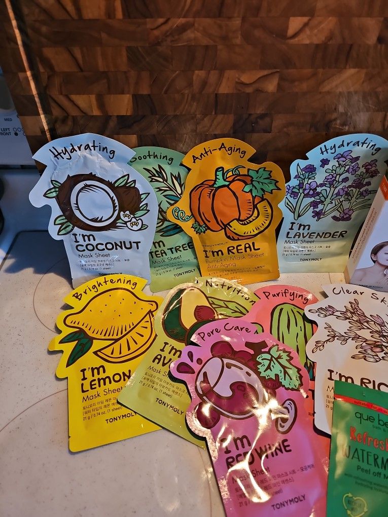 10 Tony Molly And 1 Natural Chemist Face Masks