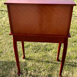 Antique Vintage Maple Wood Desk