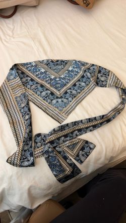 Bandana pattern top