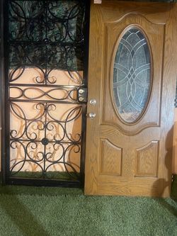 36 inch security doors Both $325