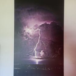 Lightning Canvas art