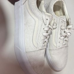 White van shoes