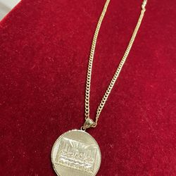 10k Gold Cuban Necklace 