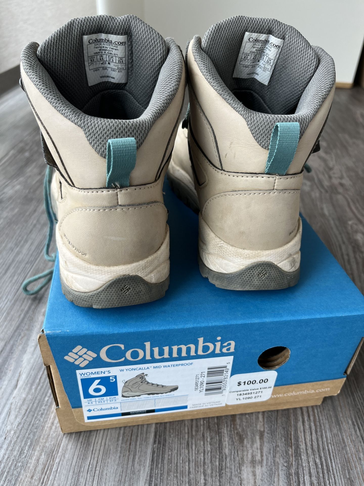 COLUMBIA Women's Yoncalla Mid Waterproof Boots US