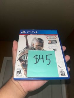 PlayStation 4 & 5 video game For Sale ps4 ps5 the Witcher 3 wild hunt