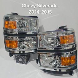 Chevy Silverado 2014-2015 Headlights 