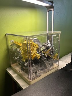 Metal Earth 3D Model Collection in Display Case