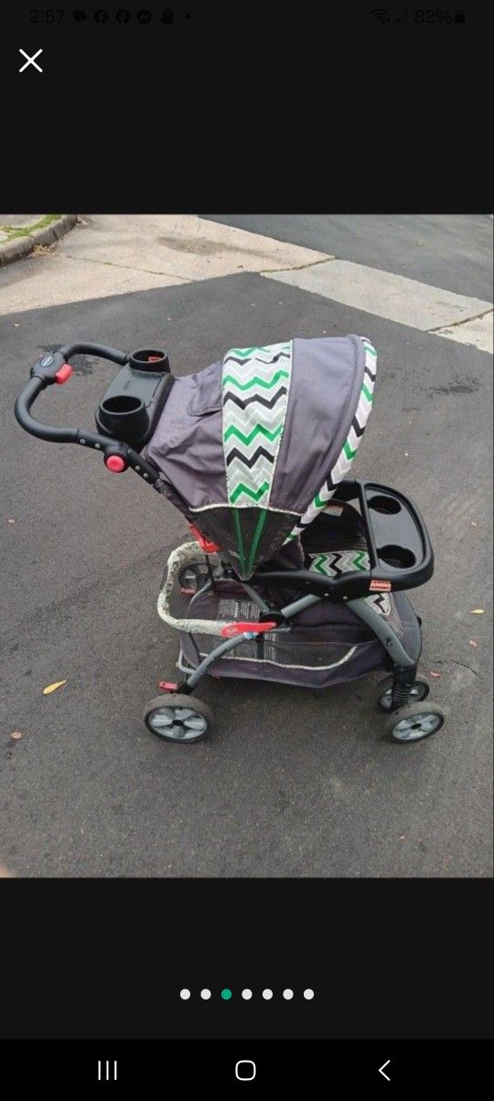 BABY TREND COLORFUL STROLLER