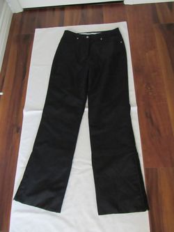 Women's Size 8 Black Stretch Snow Pants, Fera