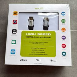 HDMI cable 60ft In Wall Rated 