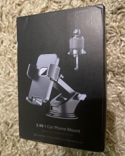 3-in-1 Car Phone Mount
