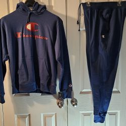 Champion Fleece Hoodie And Joggers Set 