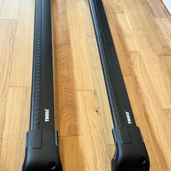 Thule Aeroblade Edge L/XL crossbars for flush rails - Fits Audi e-Tron