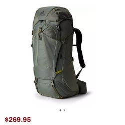 Gregory Men’s Zulu 65L Hiking Camping Backpack 