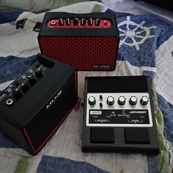 Mini guitar amps