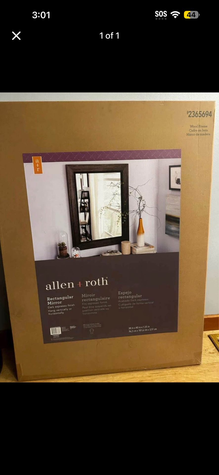 Allen & Roth Mirror