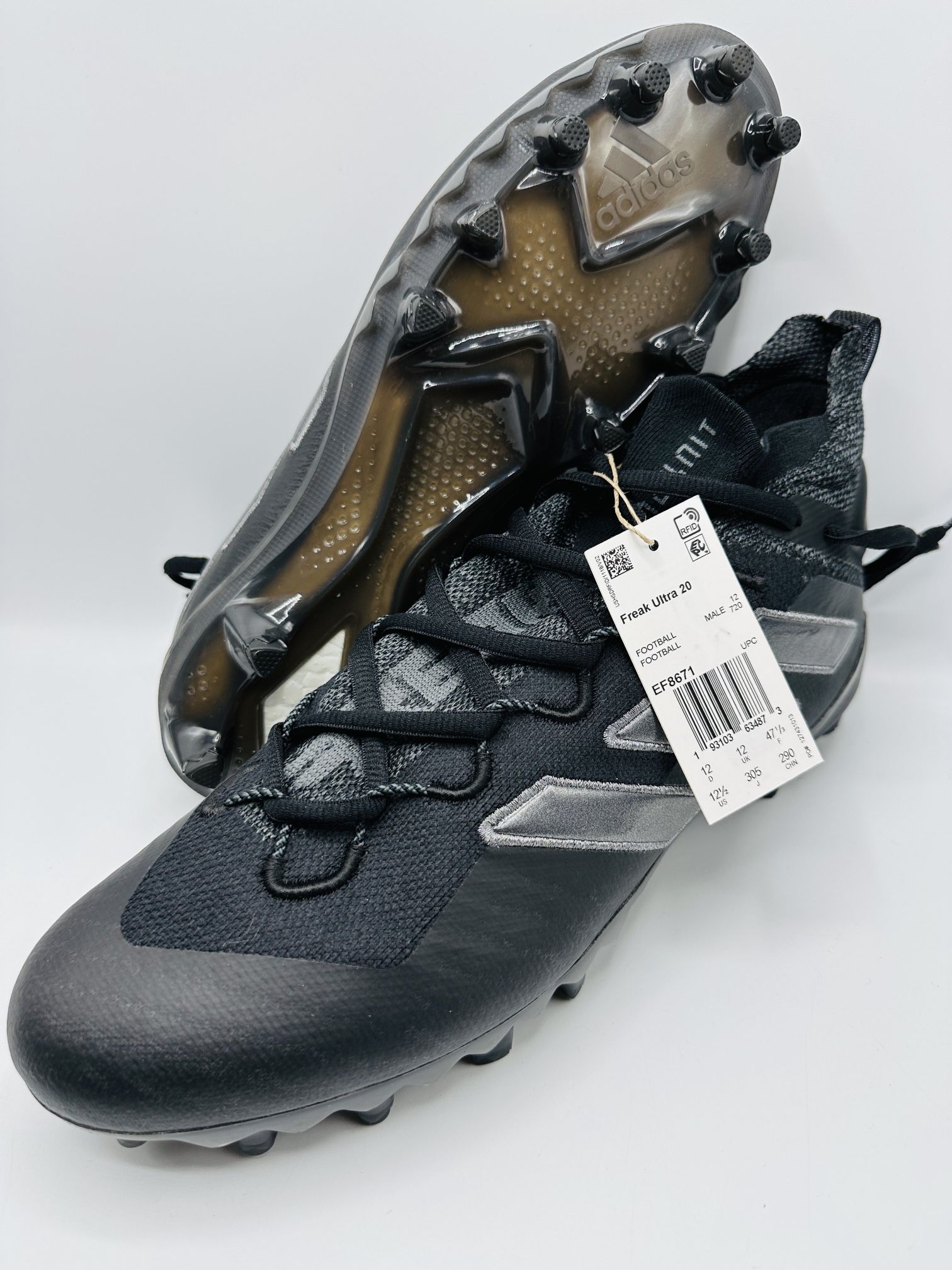 Adidas Freak Ultra 21 Primeknit Boost Football Cleats Black EF8671