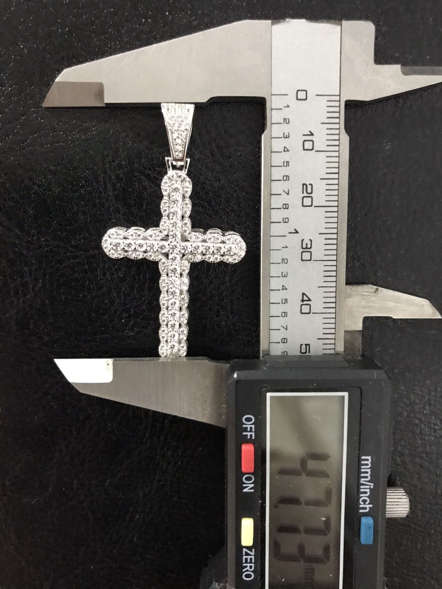 925 Sterling Silver Cross Pendant