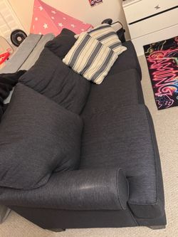 Couch-Dark Blue