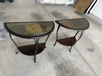 Half Moon End Tables