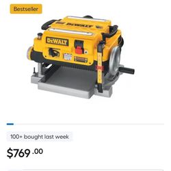 Dewalt Planer New In Box 375$