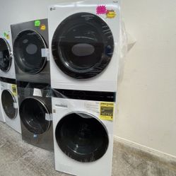 LG SINGLE UNIT WASHTOWER, 27 WIDE UJH