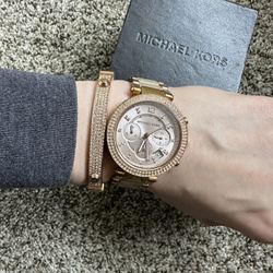 Michael Kors Rose Gold 