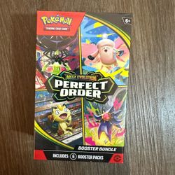 Pokemon Perfect order Booster Bundle.