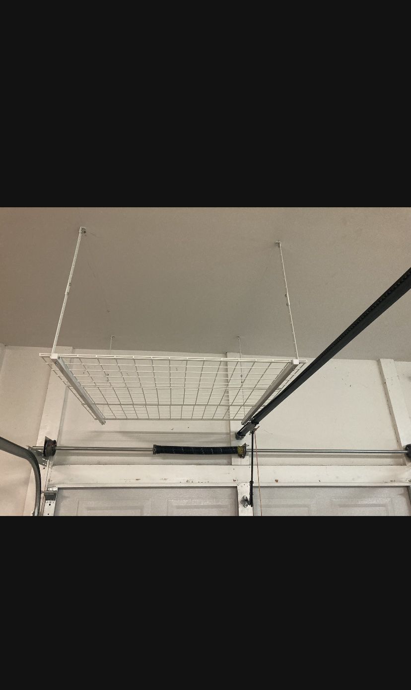 Overhead Garage Shelf
