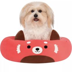 Squishmallows 20” Cici the Red Panda Soft Pet Bed Perfect For Cats/Dogs