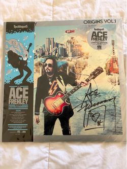 SIGNED ACE FREHLEY RECORD