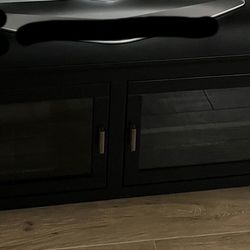 Modern TV stand / media console, solid construction, great condition