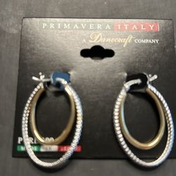 Sterling Silver Hoop Earrings 