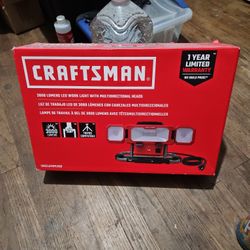 CRAFTSMAN 3000 LUMENS LED WORK LIGHT