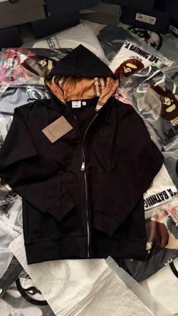 Burberry Black Zip-Up