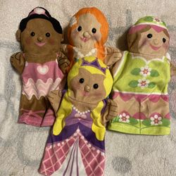 Melissa And Doug Princess Hand Puppets 