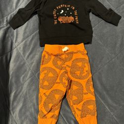 Halloween Pumpkin Outfit
