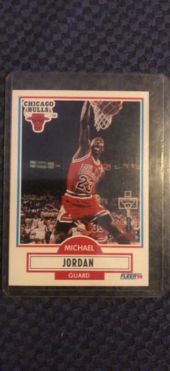 Michael Jordan Fleer 90 card