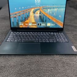 Lenovo Ideapad 5 15.6" Laptop, AMD Ryzen 7 5825U, 16GB RAM, 512GB SSD, Abyss Blue, Windows 11 Home, 82SG00BLUS