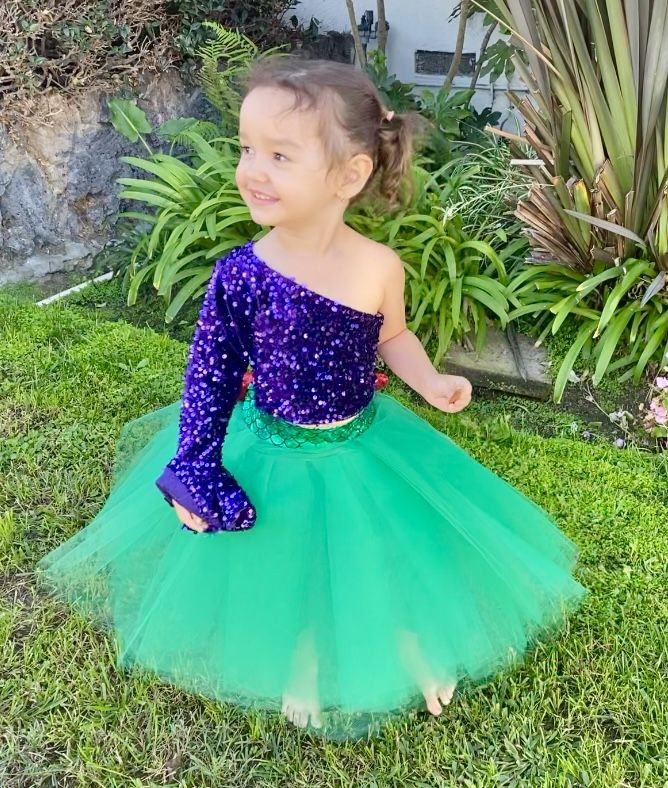 Handmade Kids Dress Little Mermaid