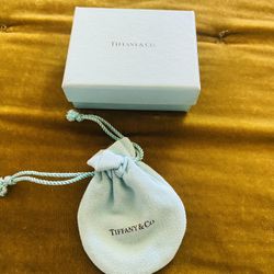 Tiffany & Co Box With Pouch Authentic