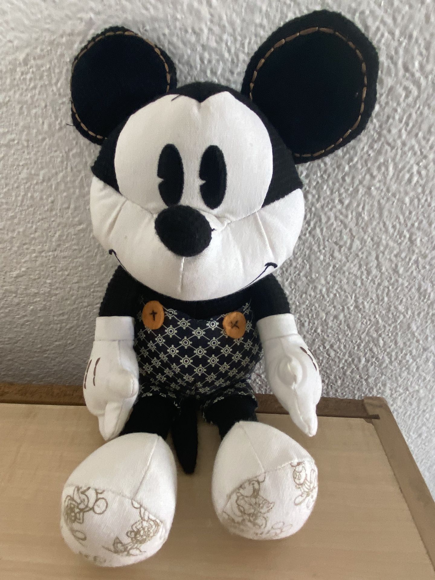 Vintage Hallmark Mickey Mouse Plushie 