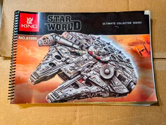 King starStar word Wars Millennium Falcon 8445 psc