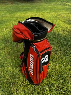 Mizuno Golf Cart Bag – Classic Red/Black – Great Condition – $89