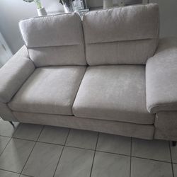 Couch And Unfolding Luv Seat