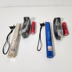 2pcs Rechargeable 303 L. Pointer Pen Light
